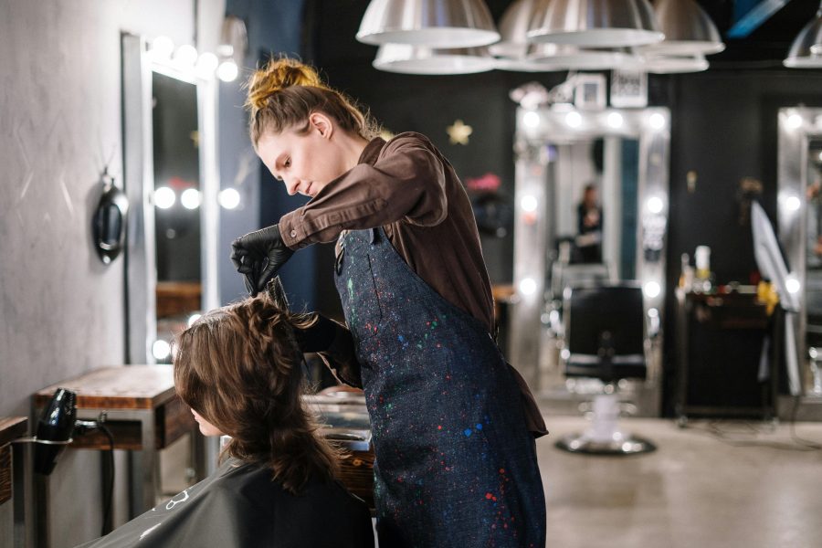 Hair dyeing